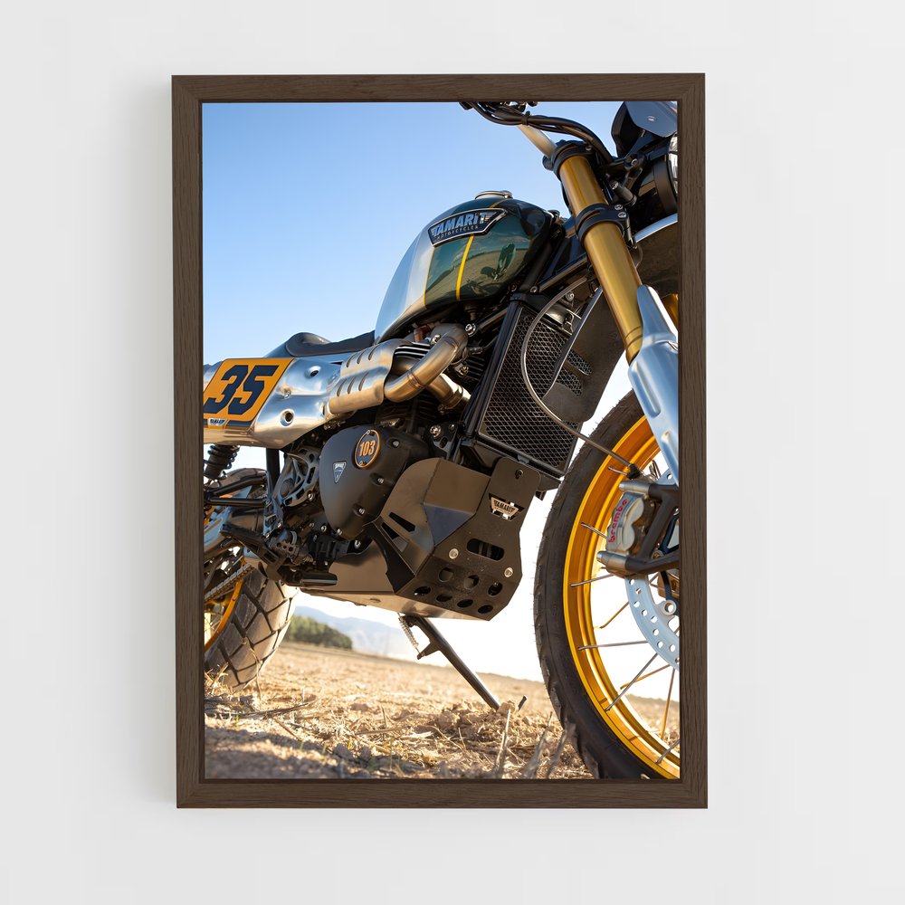 Poster Road Trip Adventure – affiche Triumph (vue 5)